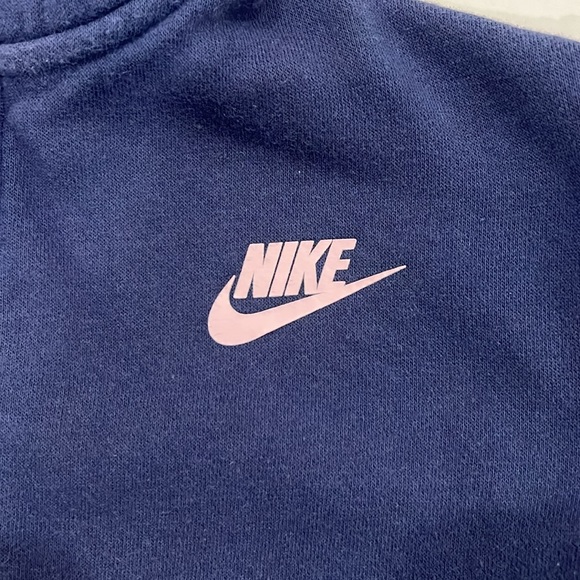 Nike Baby Sportswear Club Fleece Full-zip Toddler Hoodie In Blue size 4T - Picture 6 of 6